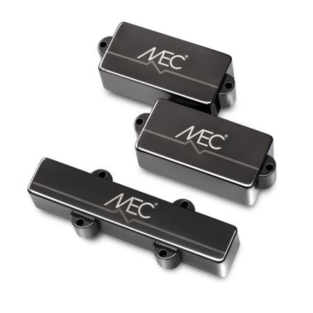 MEC Active P/J-Style Bass Pickup Set, Metal Cover,